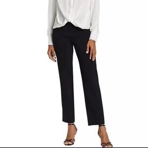 Prabal Gurung Black Straight-Leg Trousers